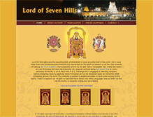 Tablet Screenshot of lordofsevenhills.com